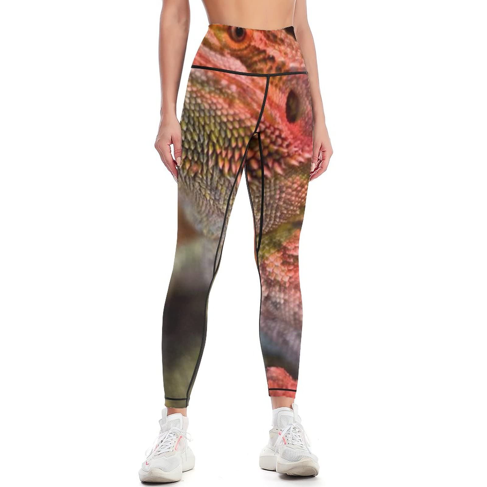 JZDACH High Waisted Yoga Pants for Women - Tummy Control Workout Leggings, Breathable & Stretchy Gym Sports Activewear - Perfect for Yoga, Running, Pilates & Lounge Wear