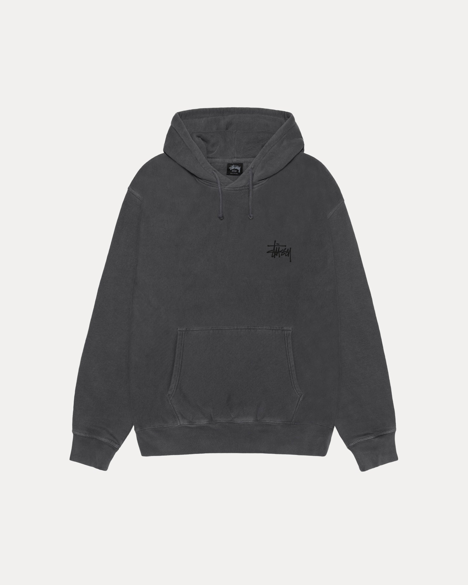 Stüssy Pigment Dyed Hoodie for Men & Women - Vintage Basic Pullover Sweatshirt - Perfect for Streetwear & Casual Outfits
