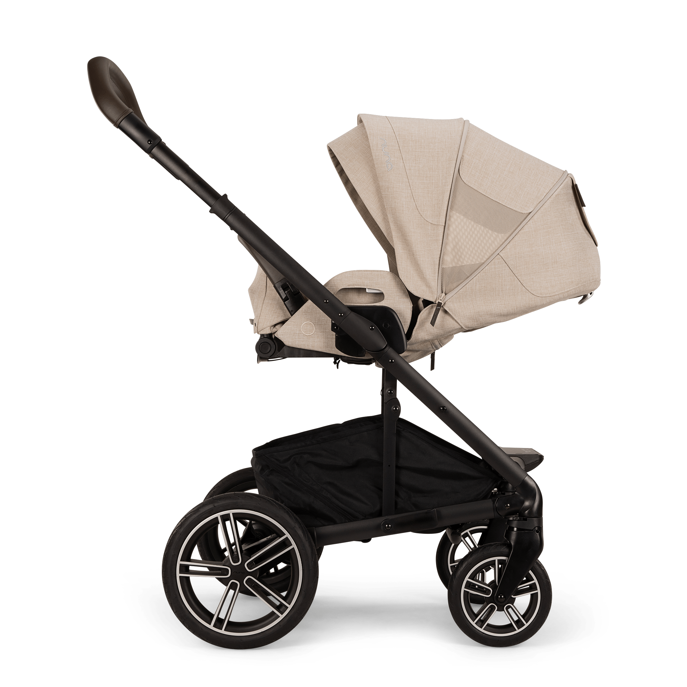 Nuna Mixx Next Stroller with Magnetic Buckle - Lightweight Travel Stroller for Babies & Toddlers - Perfect for City Walks, Shopping, and Air Travel