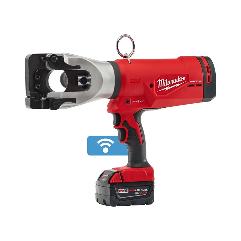 M18 18-Volt Lithium-Ion Cordless Force Logic 1590 ACSR Cable Cutter Kit - Professional Electrician Tool for Utility Line Work & Construction Projects