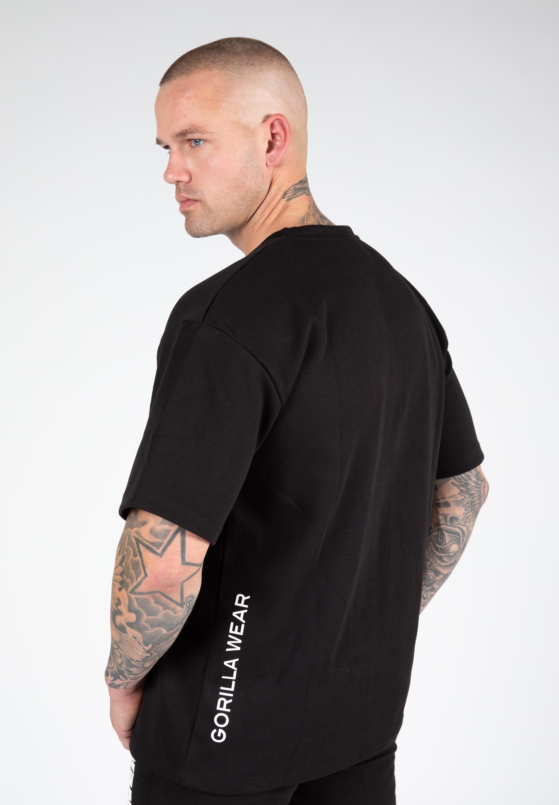 Premium Dayton Black T-Shirt for Men - Soft Cotton Crew Neck Tee - Perfect for Casual Wear, Gym & Everyday Outfits