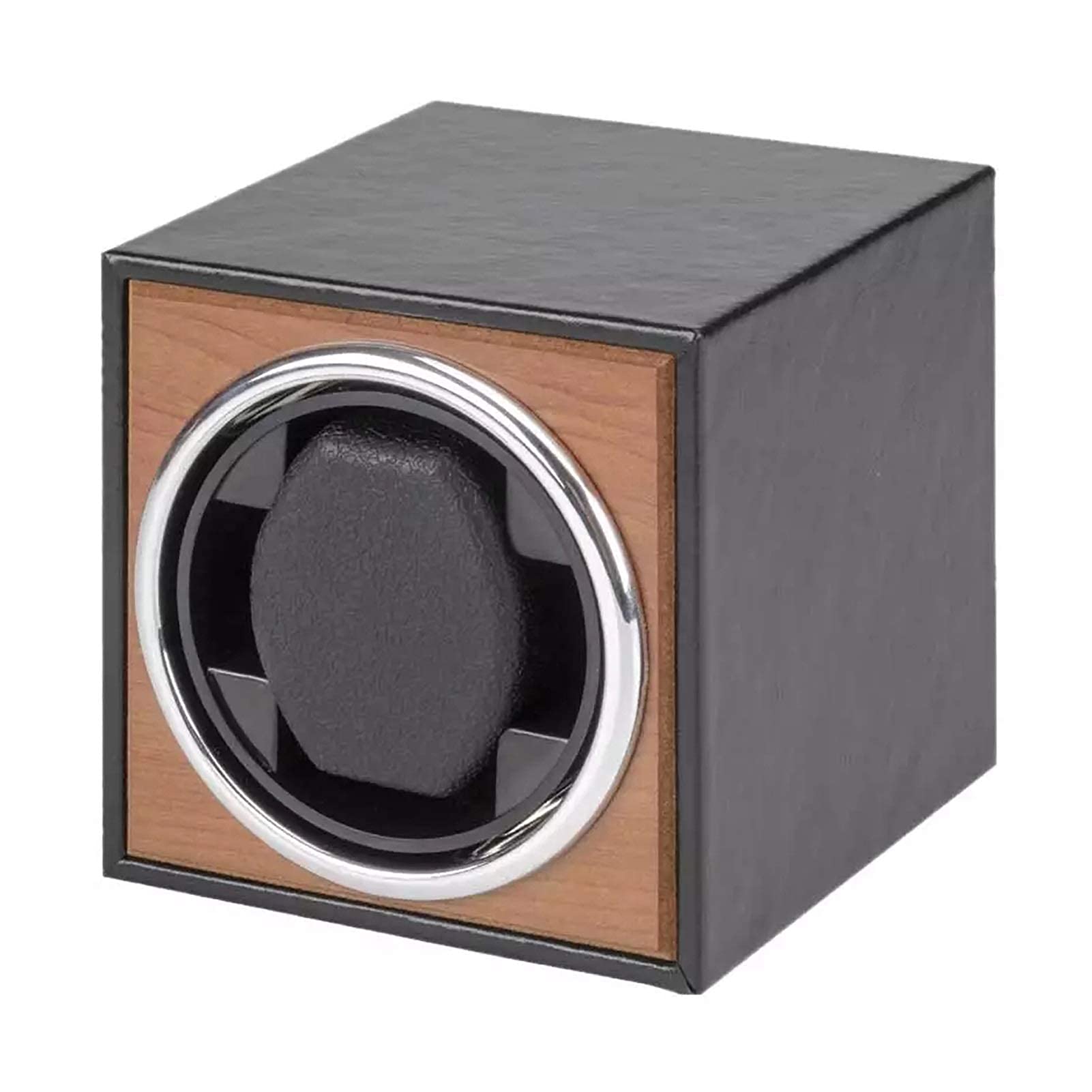 SHATONG Quiet Automatic Watch Winder - Wooden Storage Box with 3 Rotation Modes for Wristwatch Collection