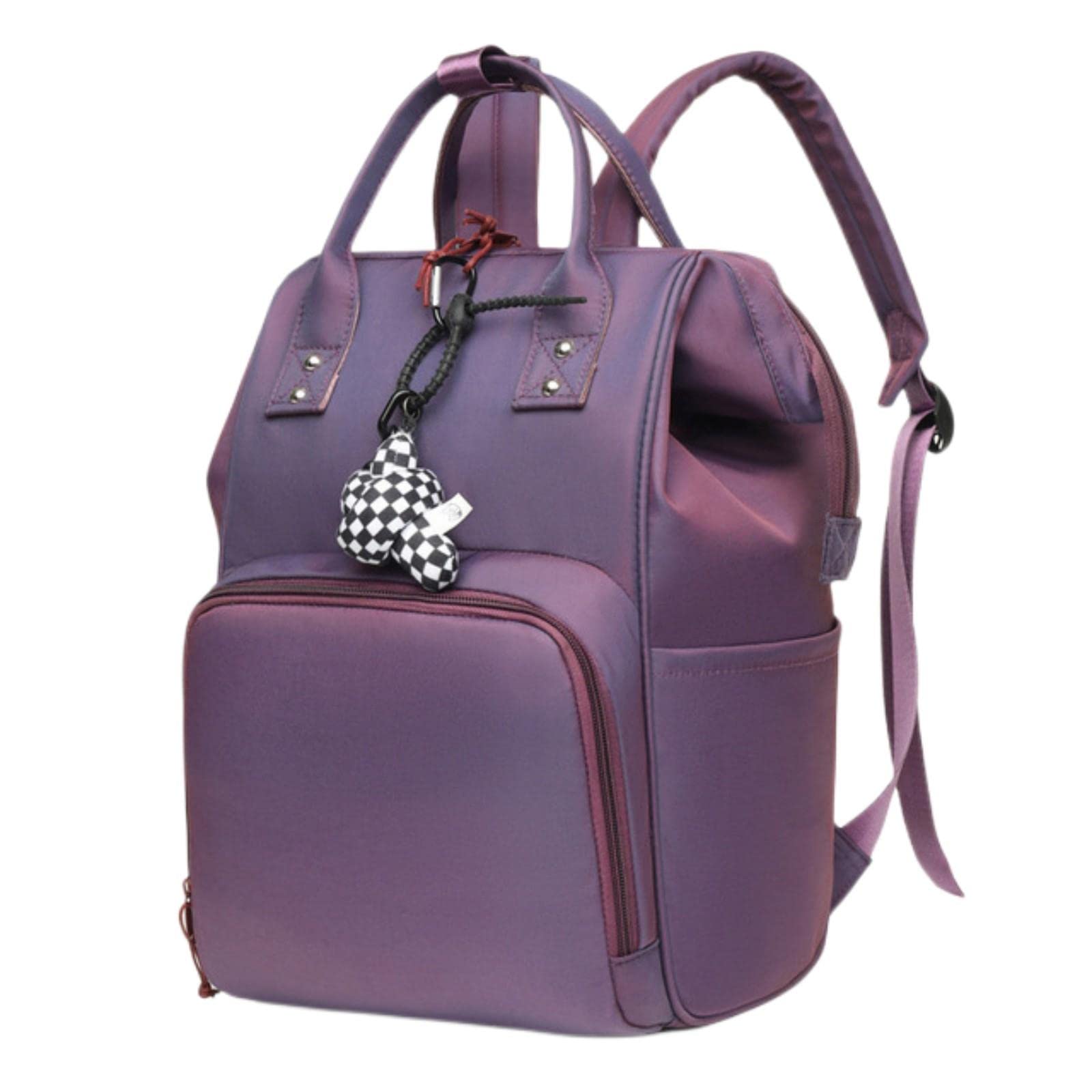 **ASHEET Large Capacity Waterproof Diaper Bag Backpack - Multi-Function Baby Changing Bag for Moms, Stroller & Travel - Perfect for Outdoor, Park & Daily Use**