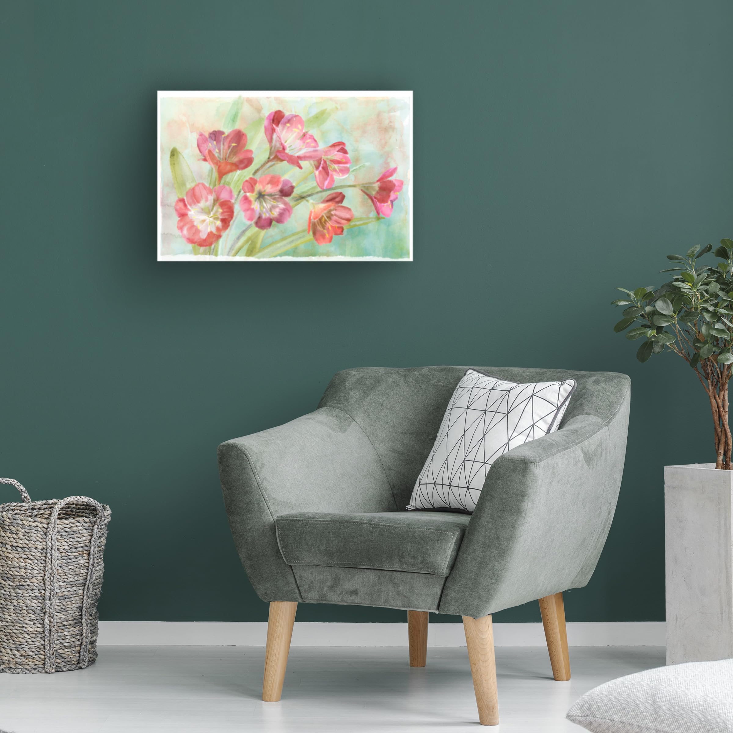 Trademark Fine Art 'Bowing Cleavia' Canvas Wall Art Print - Modern Home Decor for Living Room, Bedroom & Office