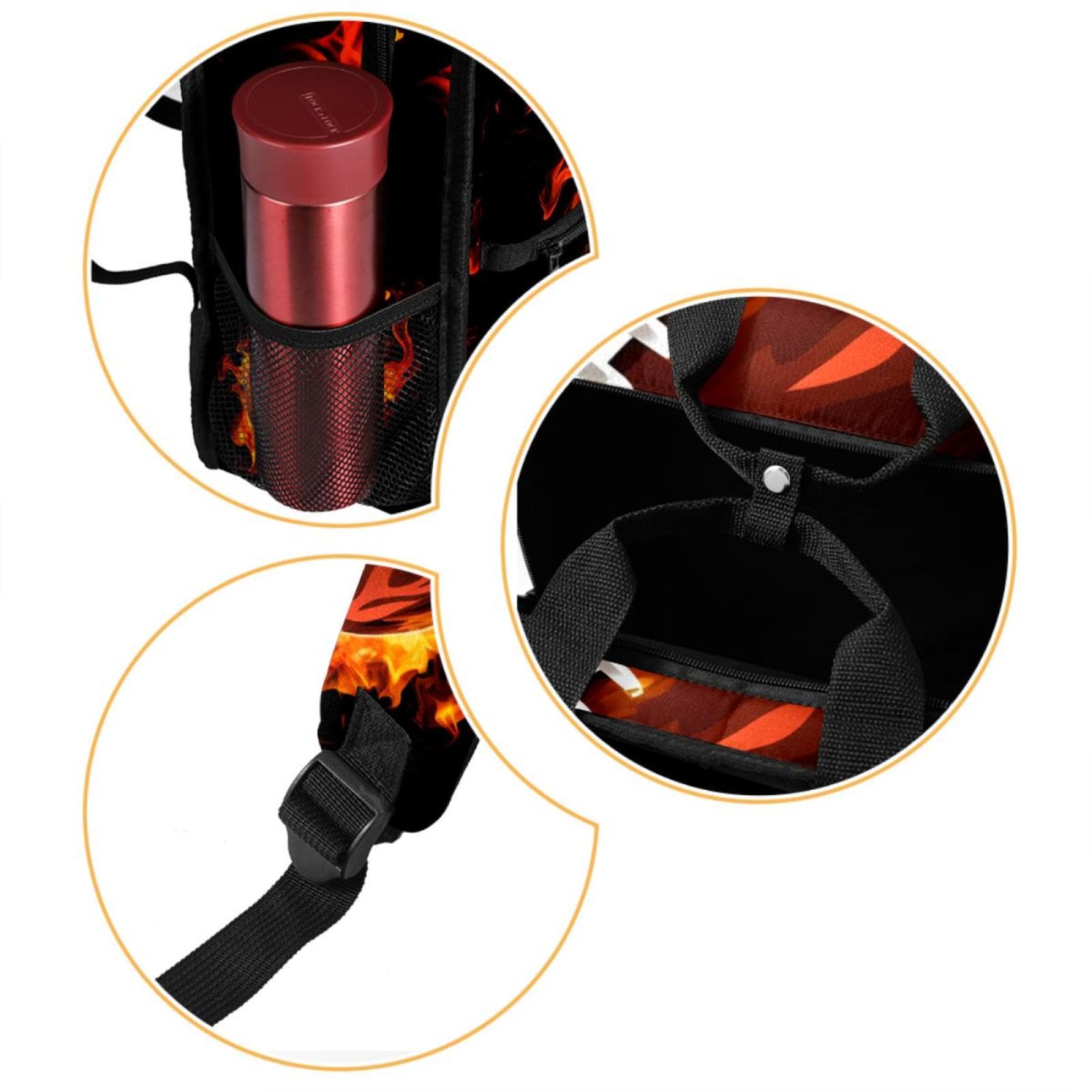 Men's & Women's Travel Backpack - Durable American Football Design Backpack for Hiking, Gym & Daily Use