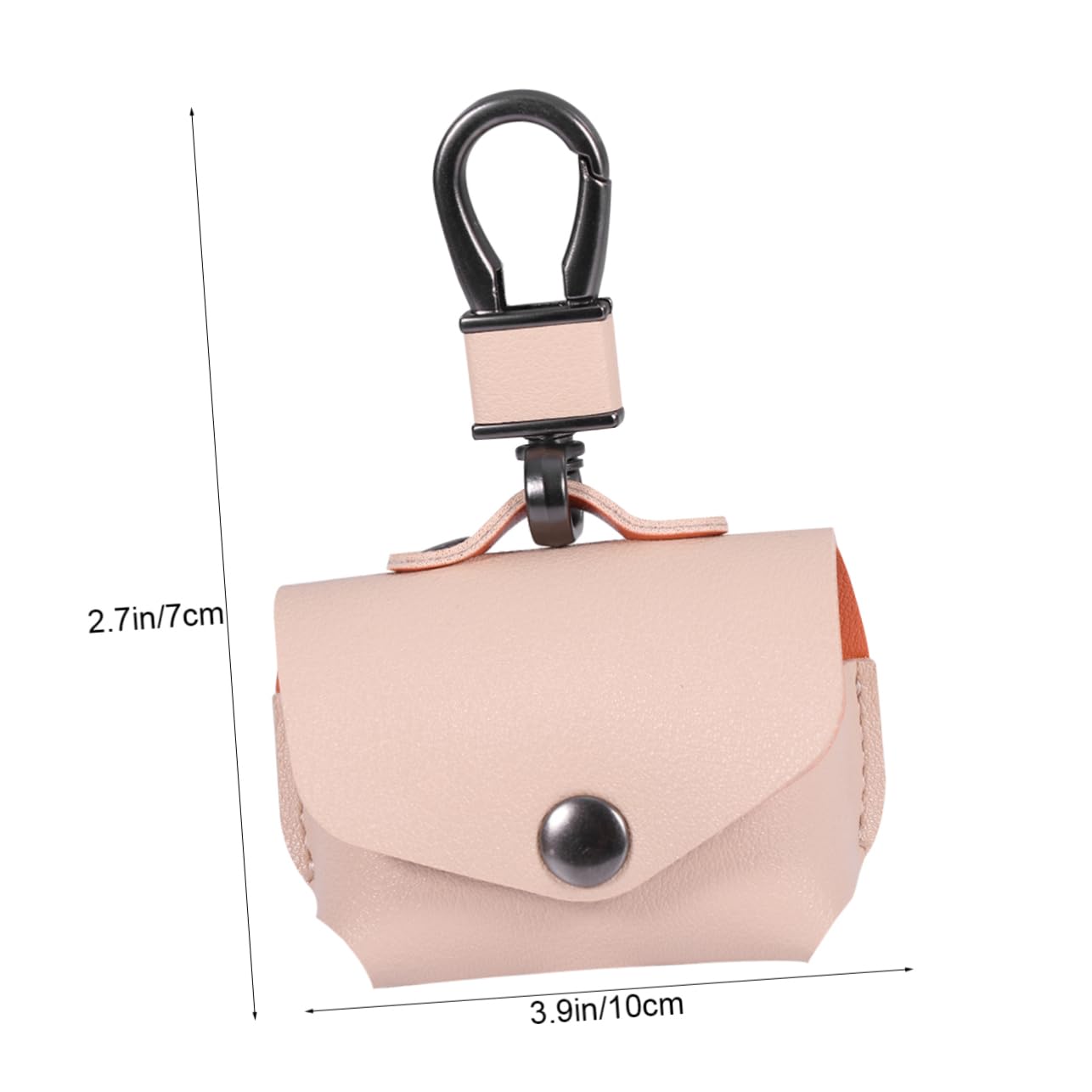 2-Pack Premium Leather Headphone Case with Charging Port Access - Protective Cover for AirPods, Wireless Earbuds & Headphones (Perfect for Travel, Gym & Daily Use)