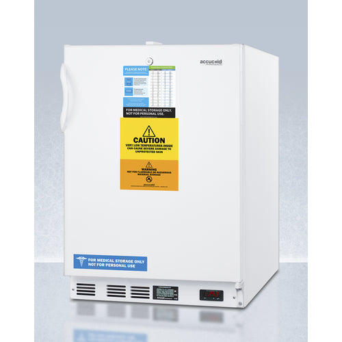 Accucold 24-Inch Wide ADA Compliant All Freezer VT65ADA - Perfect for Medical Labs, Pharmacies & Commercial Kitchens