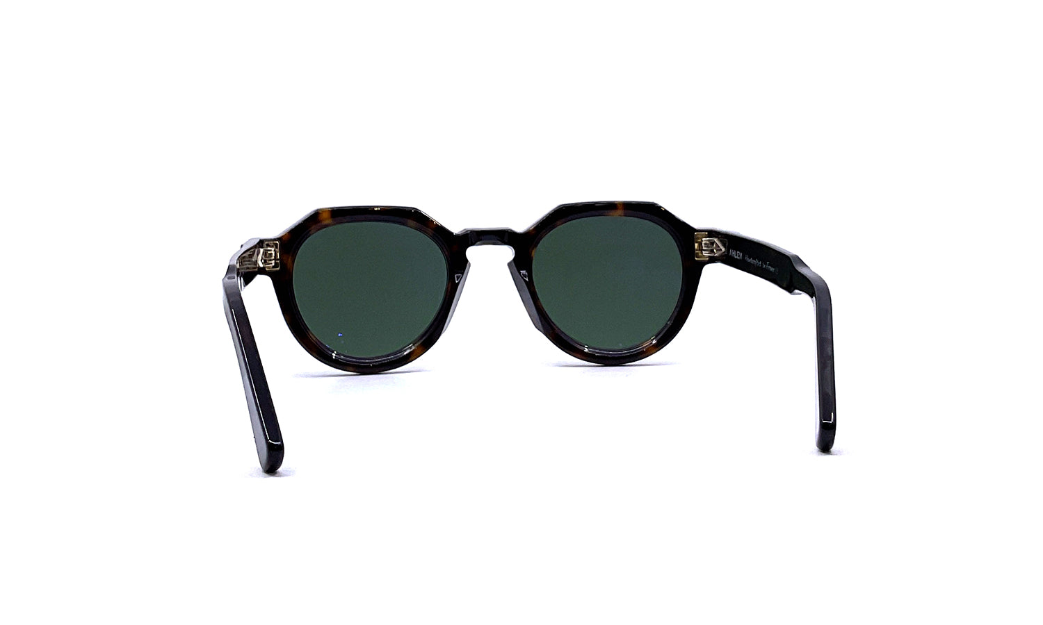 Ahlem Grenelle Sunglasses - Dark Tortoise Frame with UV Protection - Perfect for Outdoor Activities, Travel, and Fashion Accessories