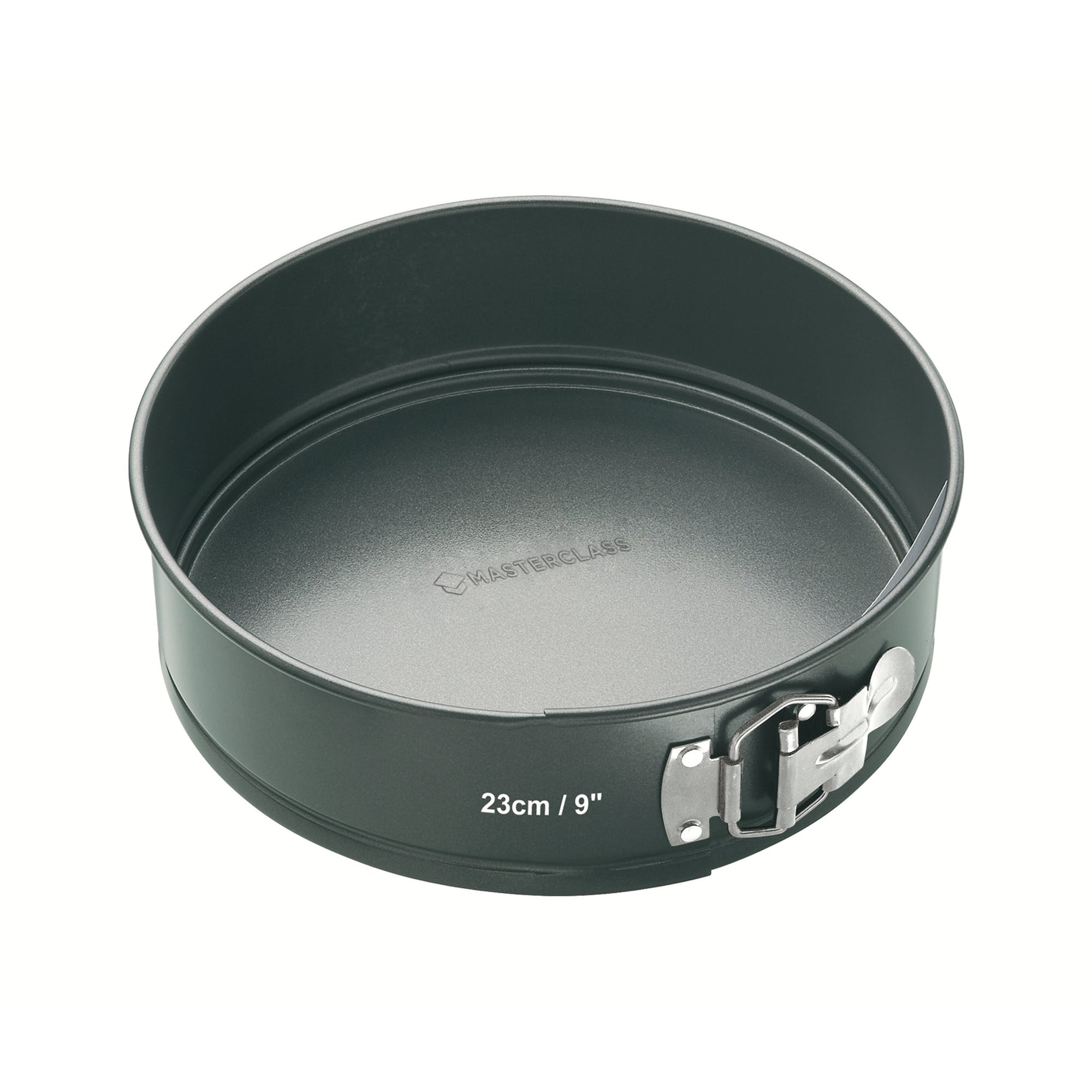 Non-Stick 23cm Springform Pan with Removable Bottom - Perfect for Cheesecakes, Cakes & Baking | MasterClass Premium Bakeware