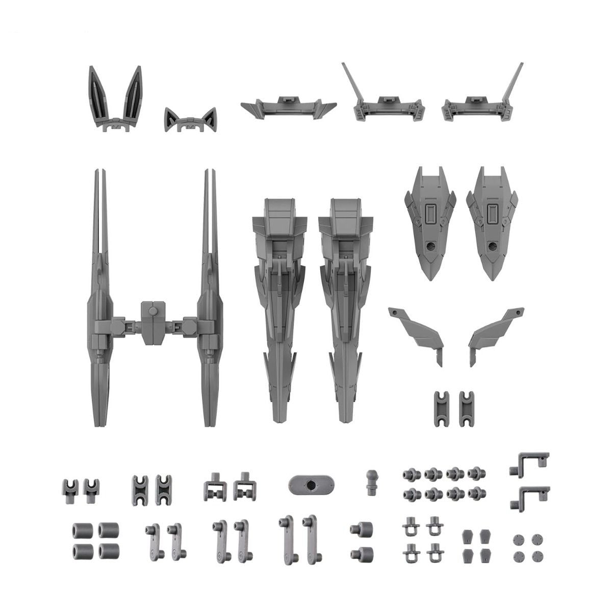 Bandai 30MM 1/144 Scale Option Part Set 13 - Leg Booster Unit & Wireless Weapon Pack for Custom Model Kits | Perfect for Gundam Builders and Sci-Fi Dioramas