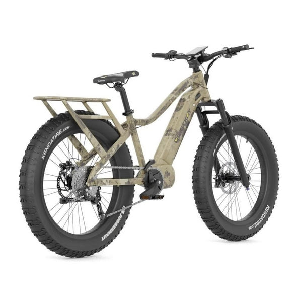 QuietKat Warrior 1000W Mid Drive Electric Bike - Powerful Off-Road E-Bike for Hunting, Camping & Trail Adventures