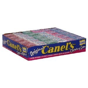 Original Canels Gum Box - 60 Count Chewing Gum for Fresh Breath, On-the-Go & Office Use