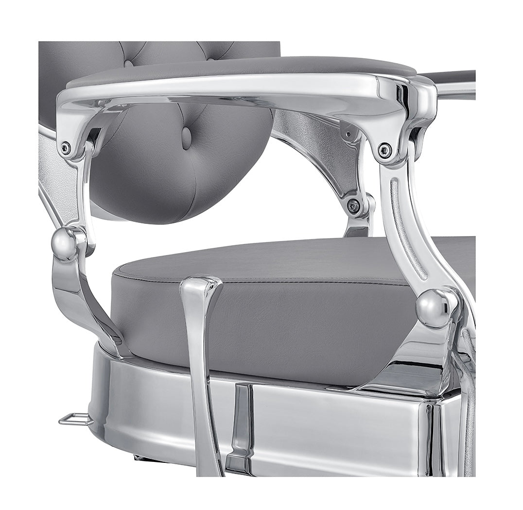 Julius Barber Chair - Professional Adjustable Salon Styling Chair for Haircuts & Shaving - Perfect for Barbershops, Salons & Home Grooming