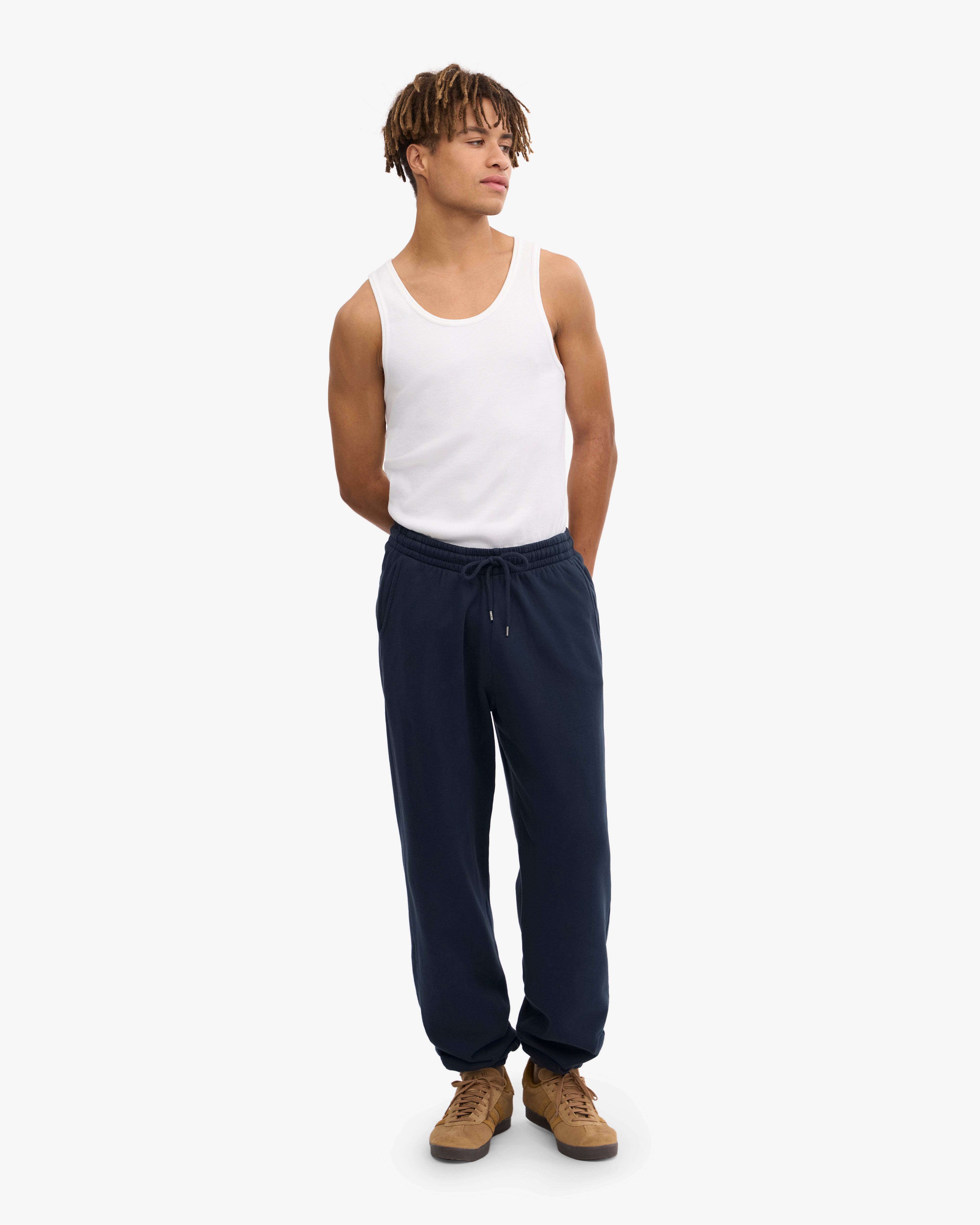 Premium Organic Cotton Sweatpants for Men & Women - Soft & Comfortable Hunter Green Joggers - Perfect for Yoga, Gym, Lounge & Casual Wear