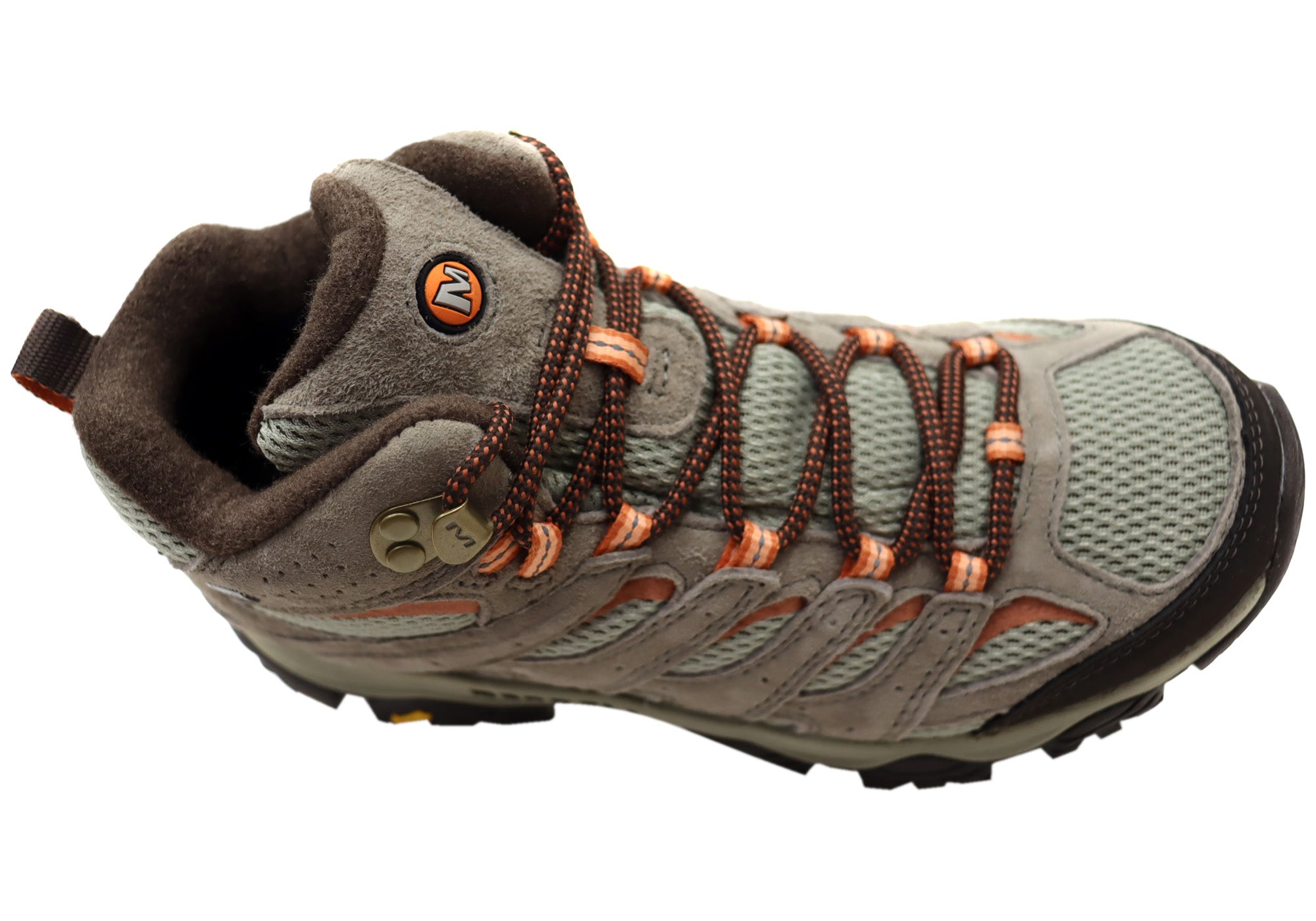 Merrell Women's Moab 3 Mid Wide Waterproof Hiking Boots with Gore-Tex & Leather - Comfortable Outdoor Trekking Shoes for Hiking, Camping & Trail Walking