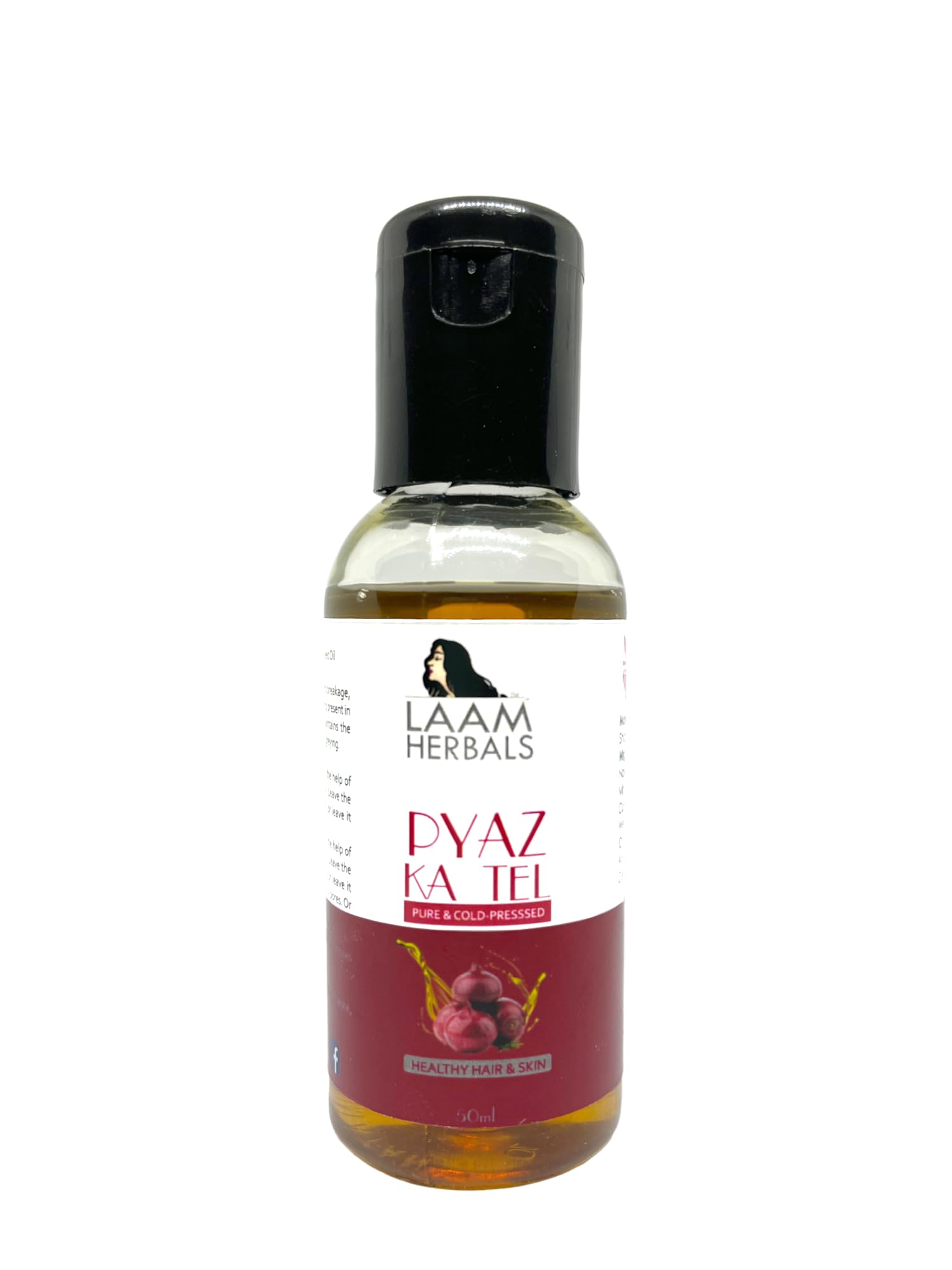 Organic Onion Seed Oil (Pyaz Ka Tel) - Cold Pressed, 100% Pure for Hair Growth, Skin Care & Health Benefits | Natural Remedy for Dandruff, Hair Loss & Dry Scalp | Perfect for DIY Beauty & Ayurvedic Treatments