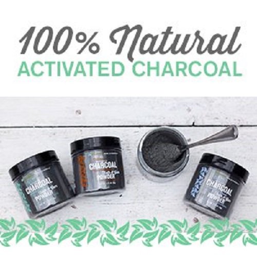 Activated Charcoal Whitening Tooth Powder - Natural Teeth Whitener for Sensitive Teeth & Gum Care, Enamel Safe, Vegan & Cruelty-Free (Exotic Citrus Flavor) | Brighten Smile, Remove Stains, Freshen Breath for Daily Oral Care Routine