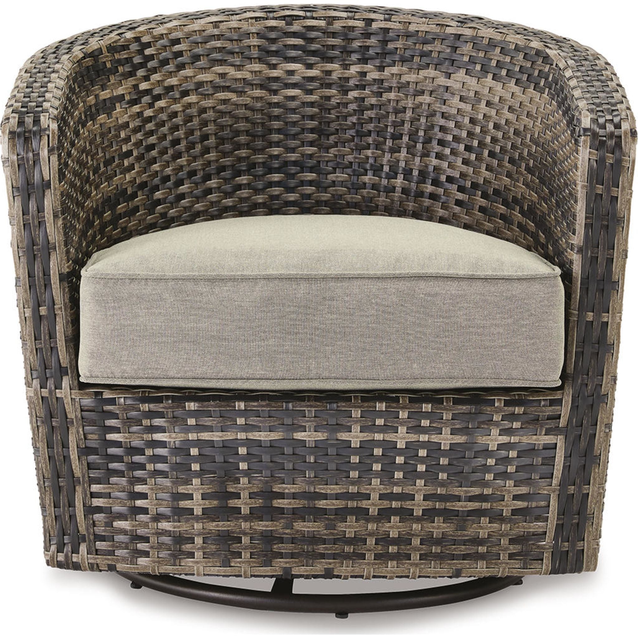 Coulee Mills Swivel Lounge Chair with Cushion (Set of 2) - Modern Accent Chair for Living Room, Bedroom & Office - 360 Degree Rotating Comfortable Seating with Soft Pillow