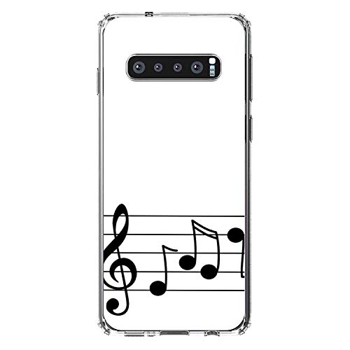 Treble Staff Music Notes On Clear Case