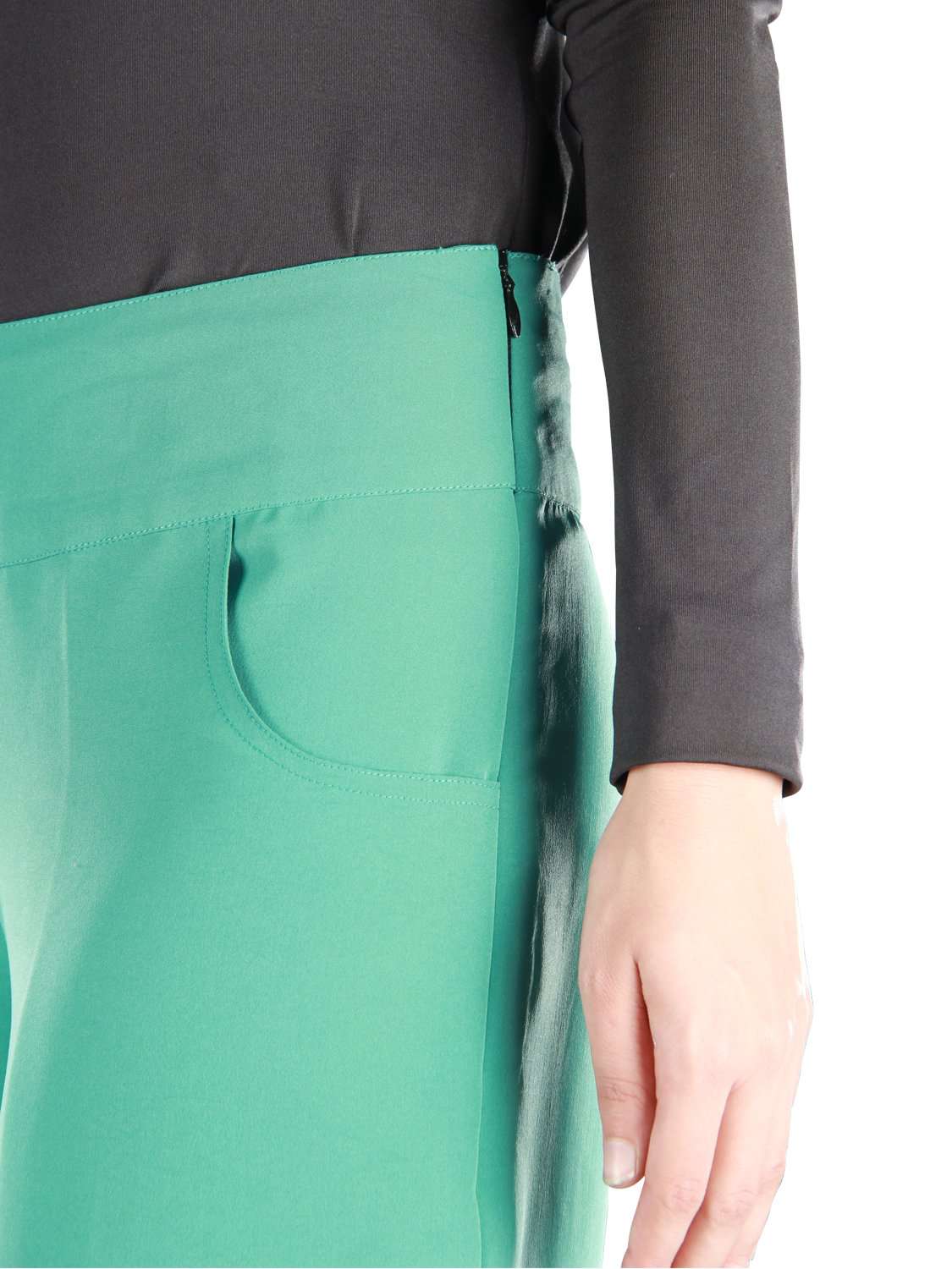 Stylish Light Green Palazzo Pants for Women - Comfortable Wide Leg Lounge Pants - Perfect for Yoga, Travel & Casual Wear