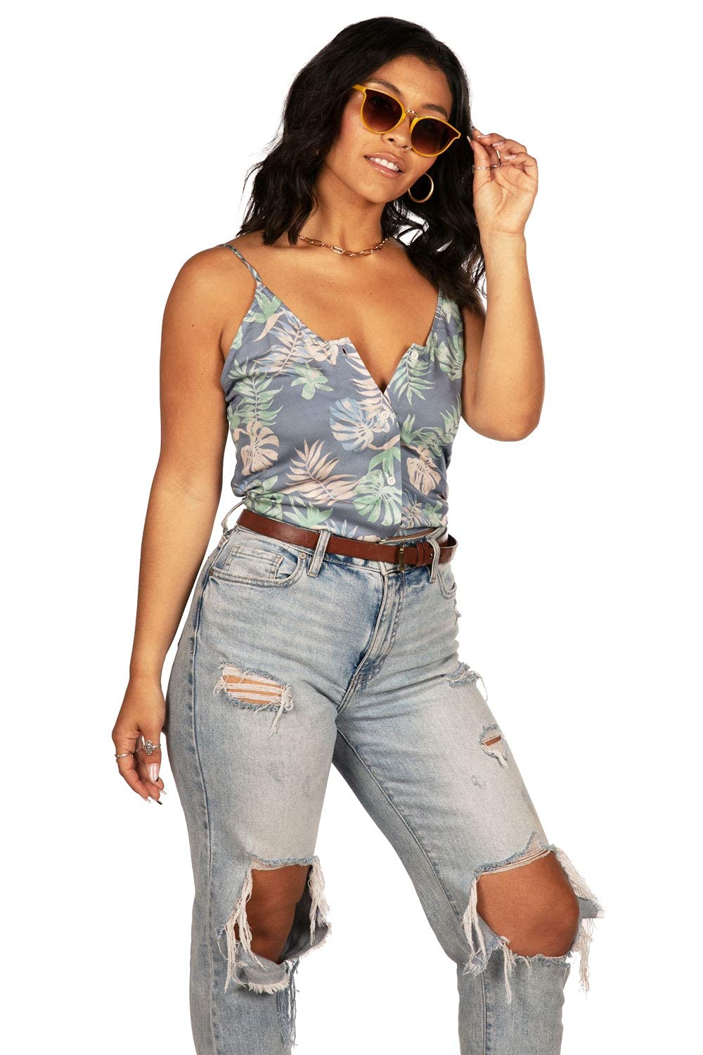 Women's Summer Tie Shirts - Stylish Patterned Tie Blouses for Casual & Office Wear | Perfect for Beach Vacations, Date Nights & Work Outfits