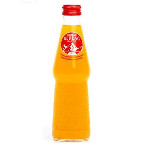 Refreshing Orange Pop Soda Drink - Uludag 250ml Can - Perfect for Parties, Picnics & Summer Refreshment