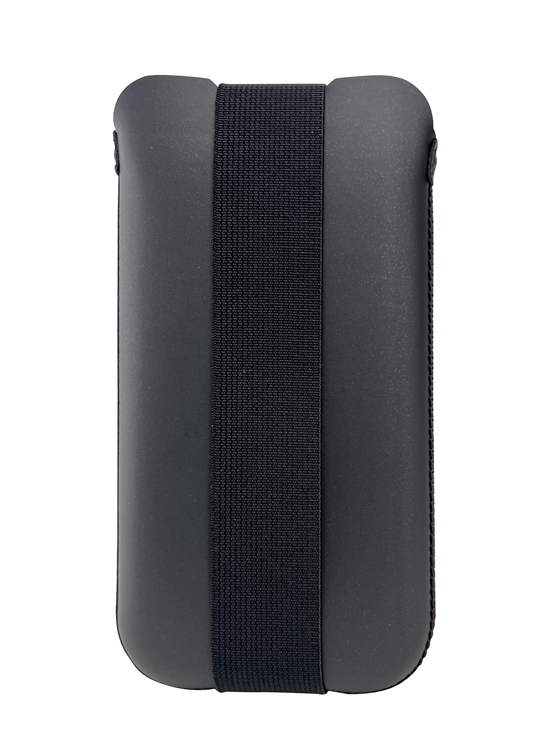 Premium Phone Sleeve Pouch - Slim Protective Case for iPhone & Android Smartphones (AJ18-PX901 Black) - Perfect for Travel, Work & Everyday Use