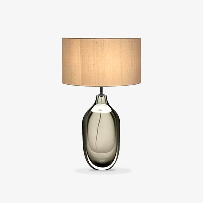 Elegant Glazed Crystal Table Lamp - Modern Home Decor for Living Room, Bedroom & Office - Perfect for Ambient Lighting & Stylish Interior Design