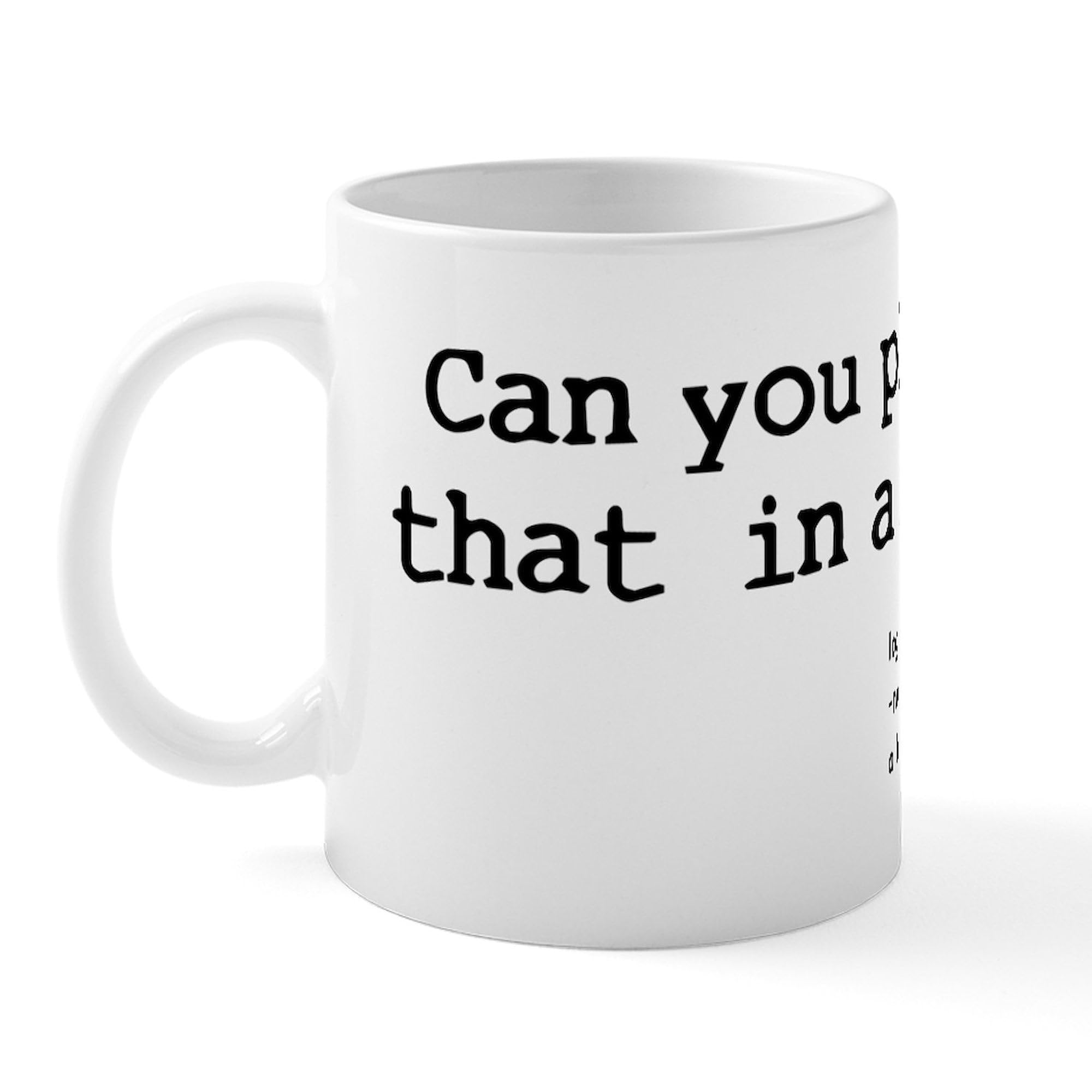 Logophile Mug - 11 oz (325 ml) Ceramic Coffee Cup with Inspirational Word Lover Design - Perfect for Book Lovers, Writers & English Teachers - Great Gift for Birthday, Christmas & Office Use