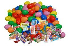 1000-Piece Assorted Candy & Toy Filled Easter Eggs - Bulk Party Favors for Easter Egg Hunts, Classroom Rewards & Birthday Celebrations