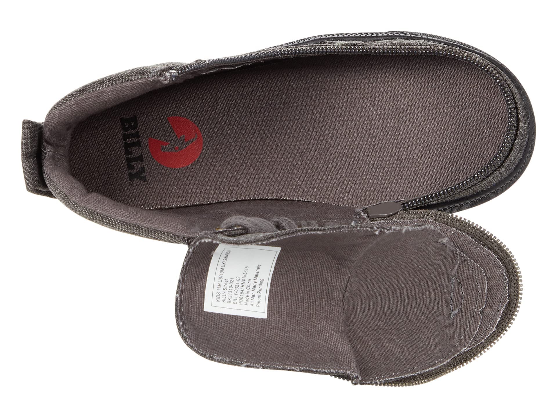 BILLY Footwear Street Sneakers for Kids - Comfortable & Stylish Shoes for Boys & Girls - Perfect for School, Play & Everyday Wear