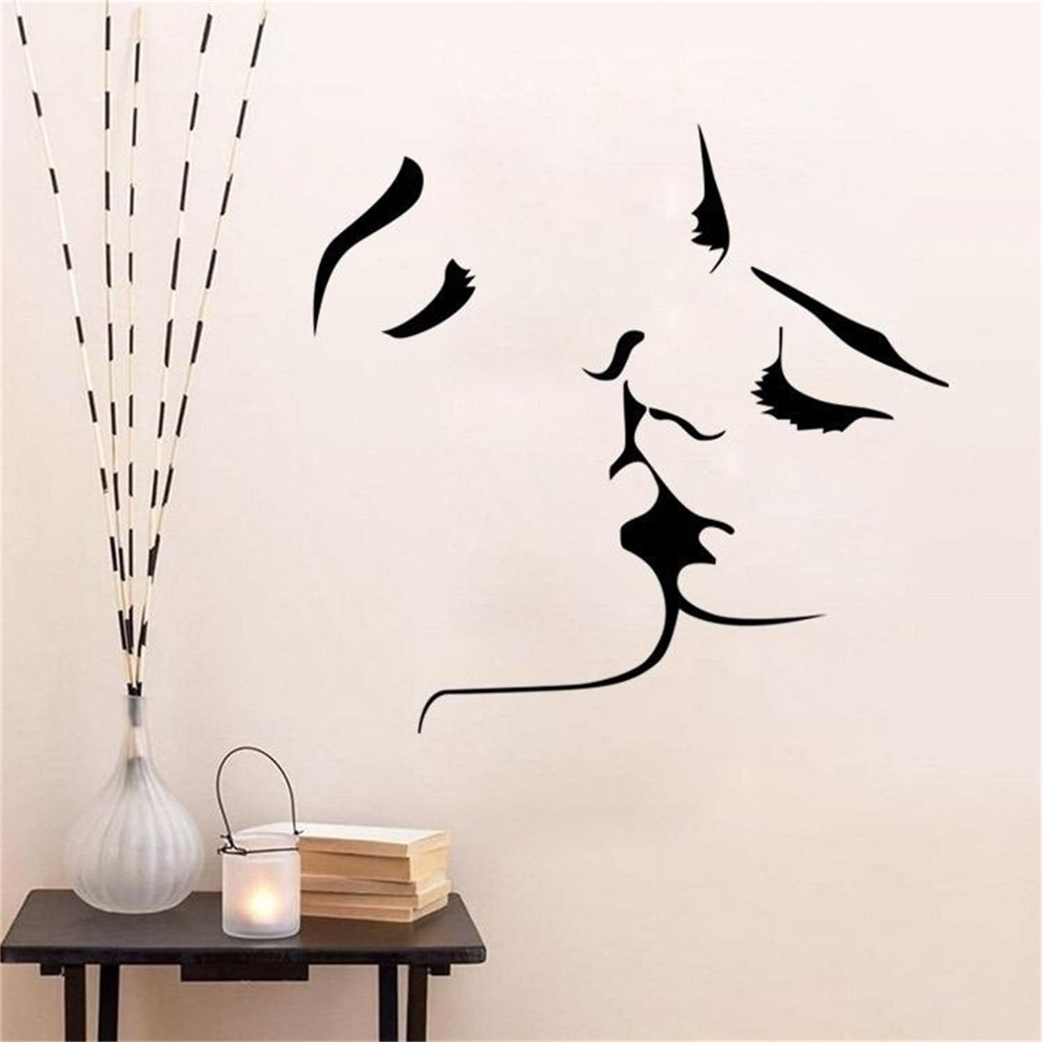 Eyelash & Eyes Wall Art Stickers - Removable Salon Decor for Women's Bedroom, Girls' Room & Living Space - Self-Adhesive Vinyl Decals for Lash & Brow Lovers - Perfect for Salon, Spa, Beauty Room & Home Decor