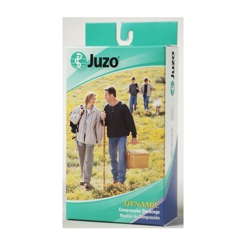 20-30 mmHg Compression Knee High Stockings for Women - Beige, Size 4 Large (1 Pair) - Model 2001 - Ideal for Travel, Varicose Vein Relief & Everyday Comfort