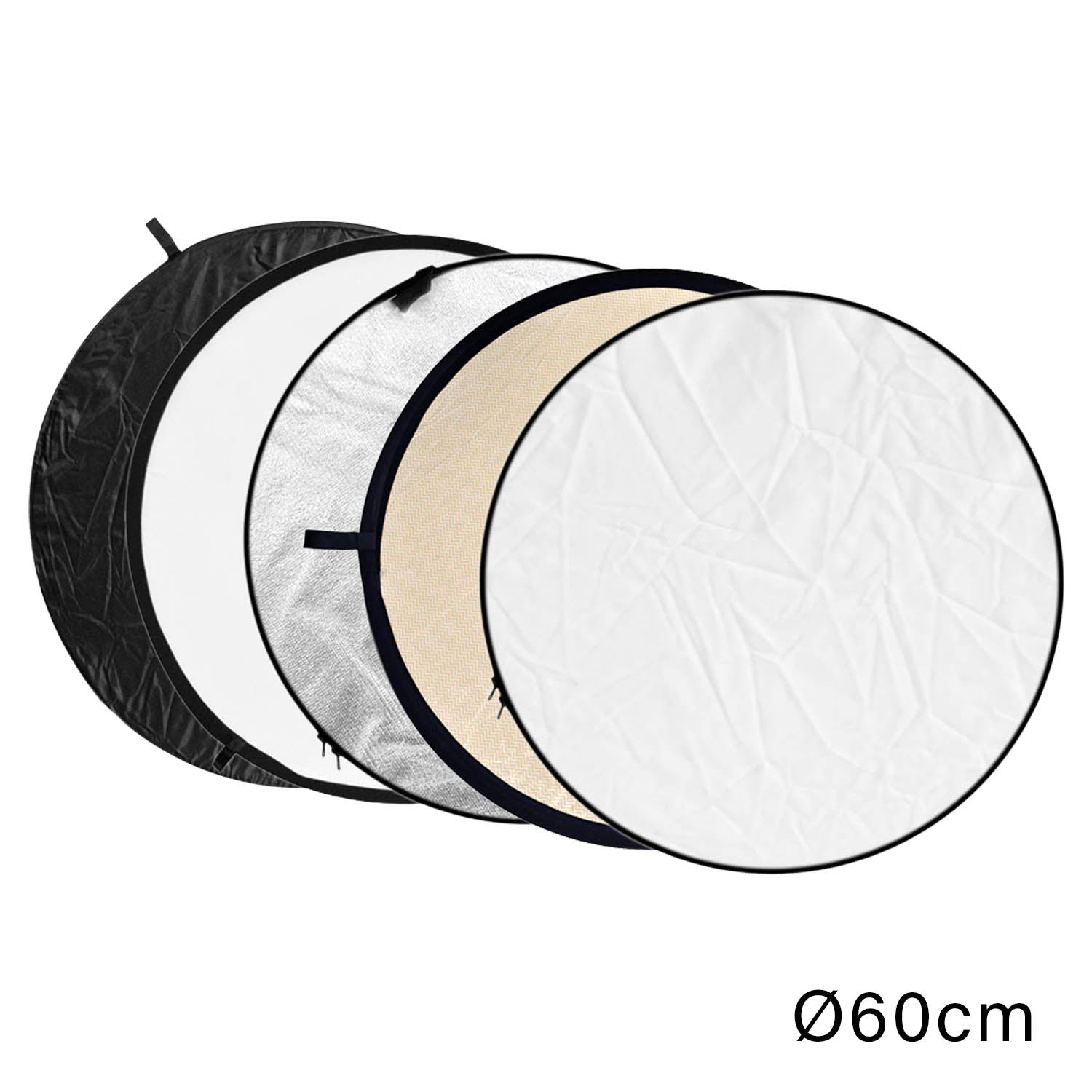 5-in-1 Collapsible Reflector Panel - 60cm/24