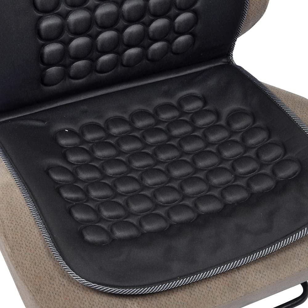 Magnetic Massage Seat Cushion - Black for Office & Car