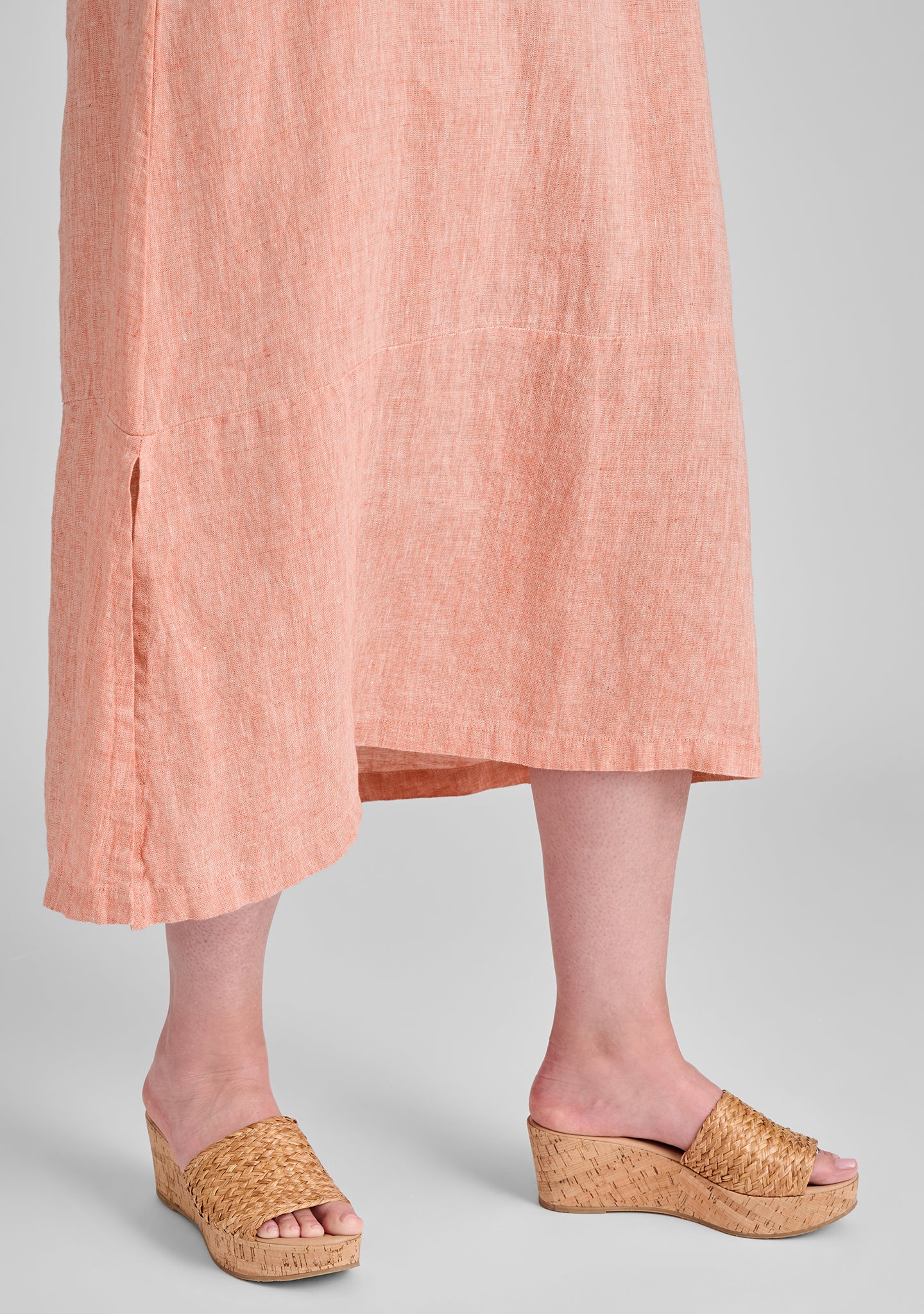 Tahira Linen Dress for Women | Breathable Summer Maxi Dress | Perfect for Beach Vacations, Weddings & Casual Outings