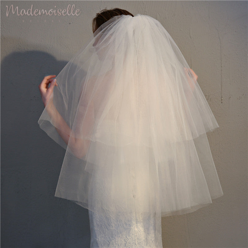 Dorathy Veil - Elegant Wedding Veil for Brides | Perfect for Church Ceremonies, Outdoor Weddings & Photo Shoots
