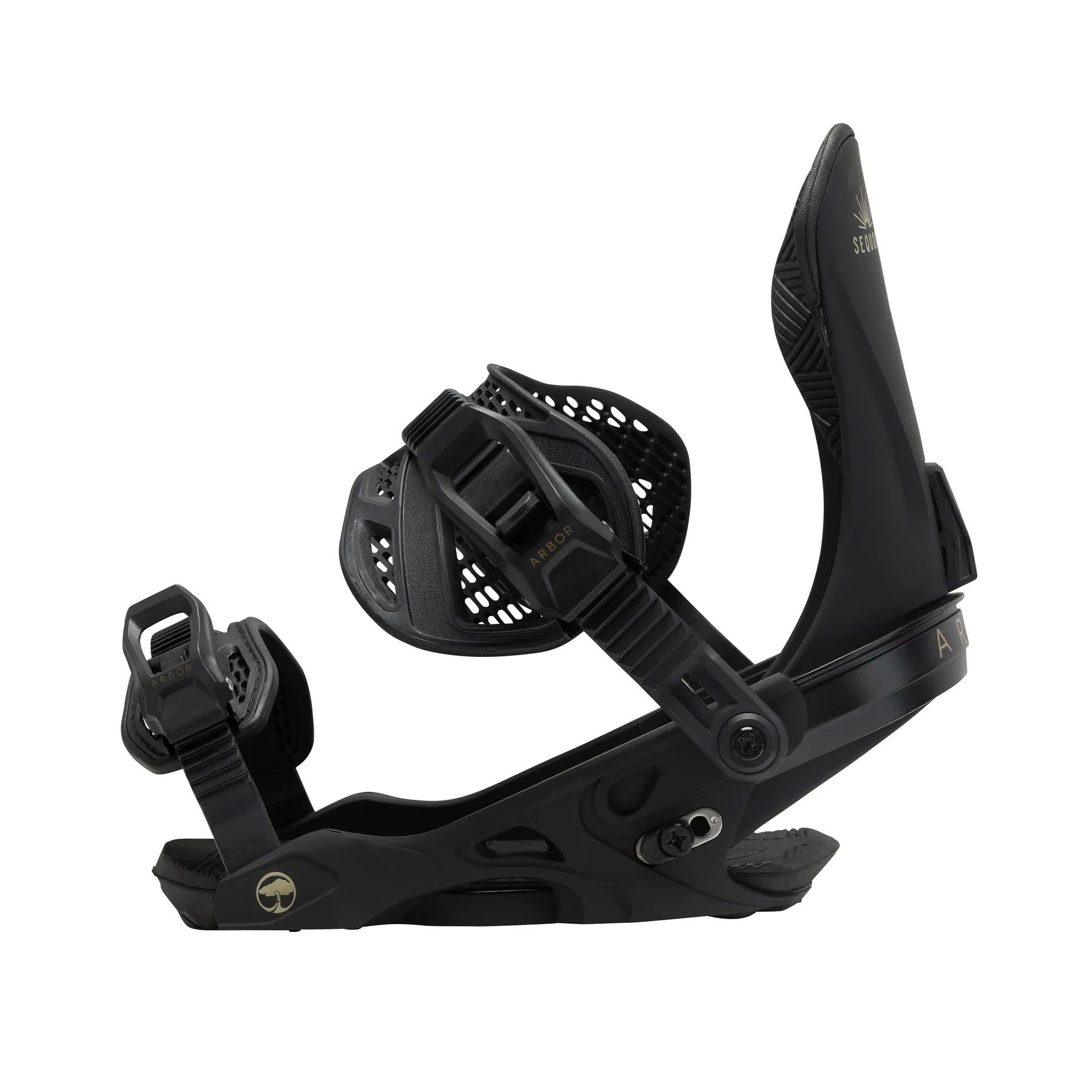 Arbor Women's Sequoia Snowboard Bindings 2023 - Premium Adjustable Bindings for All-Mountain Riding | Perfect for Freestyle & Powder Snowboarding