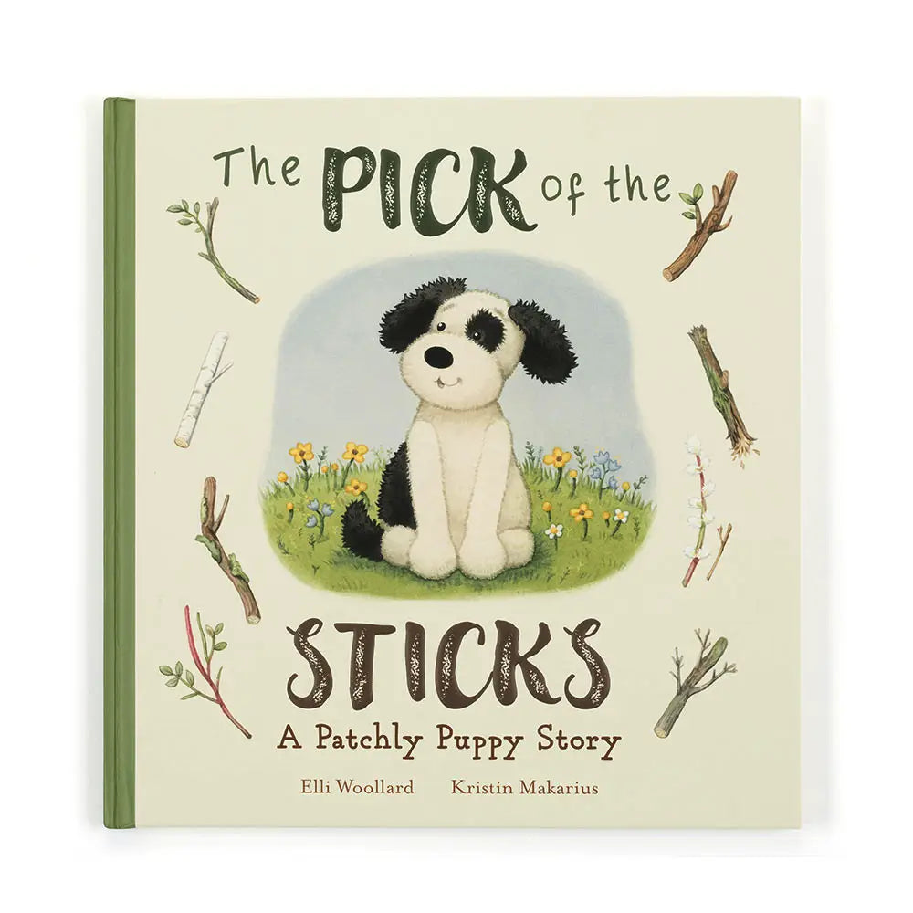 Jellycat The Pick of the Sticks Book - Soft Plush Toy Storybook for Kids | Perfect for Bedtime Reading, Nursery Decor & Baby Shower Gifts