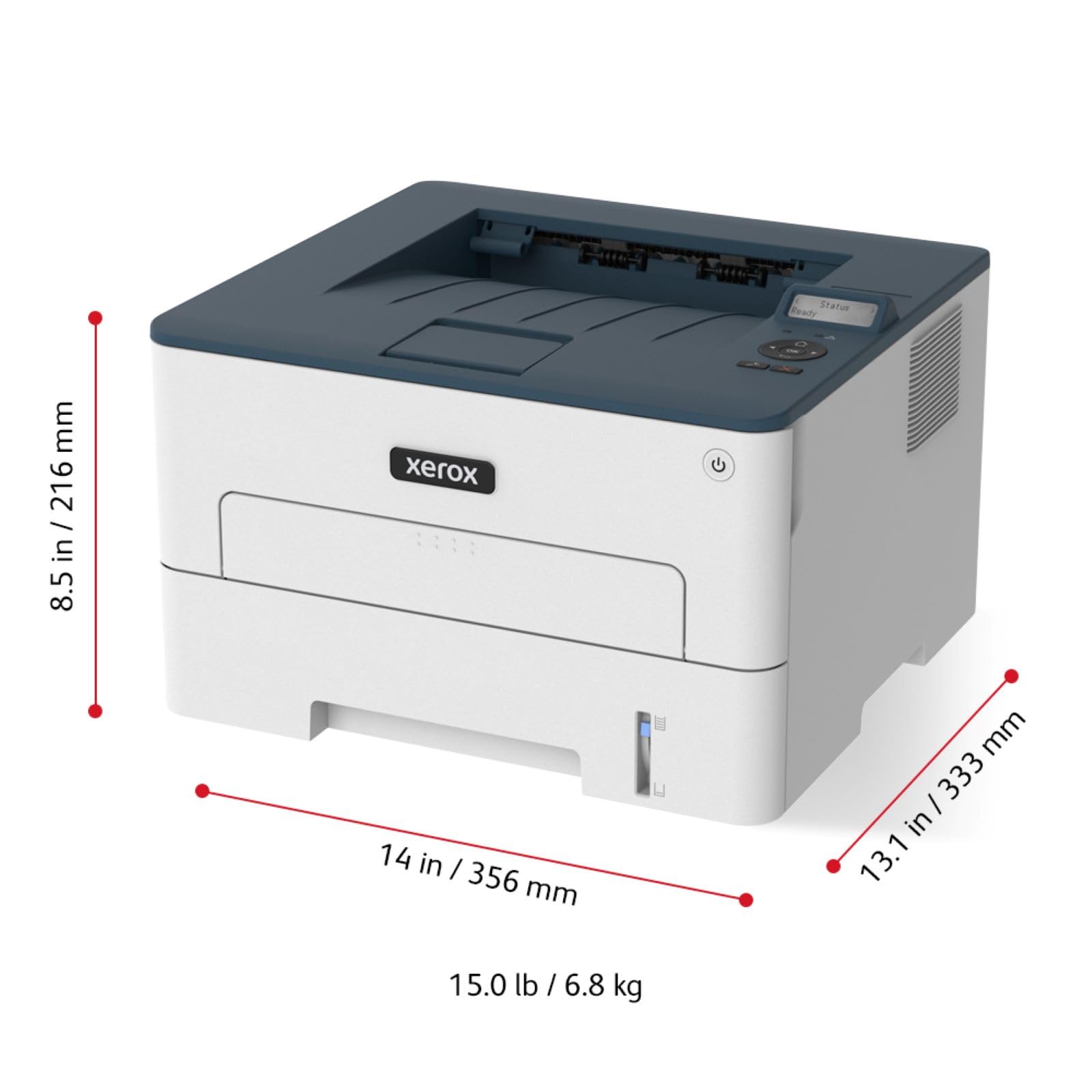 Xerox B230dni Wireless Laser Printer - 34ppm A4 Black & White Printer with Duplex Printing | Ideal for Home Office & Small Business Printing Needs