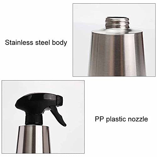 500ML Stainless Steel BBQ Oil Spray Bottle - Olive Oil Sprayer for Grilling, Cooking & Baking | Perfect for BBQ, Kitchen, Marinades & Salad Dressing
