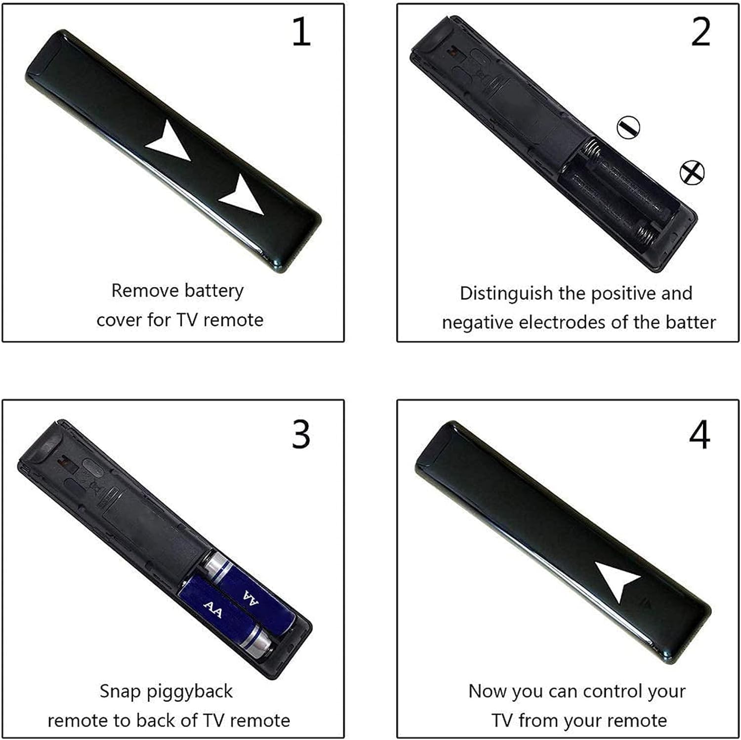 Universal Samsung TV Remote Replacement - Compatible with All Samsung Smart TVs (Neo, QLED, UHD, LCD, Frame, Curved, 2K/4K/3D HDTV) - Includes Netflix & Prime Video Buttons - Perfect for Home Entertainment & Smart TV Control