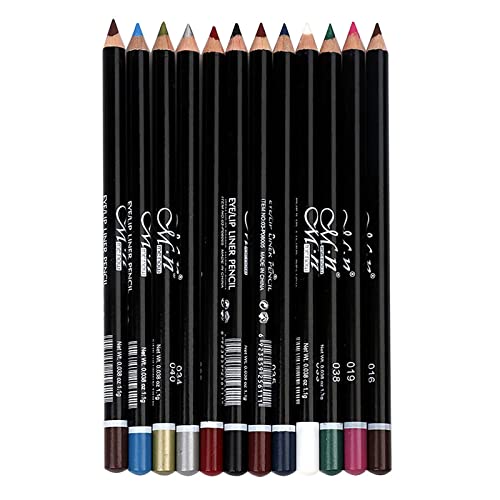 12-Color Waterproof Lip Liner Set - Long Lasting Matte Lip Pencils for Makeup & Daily Use