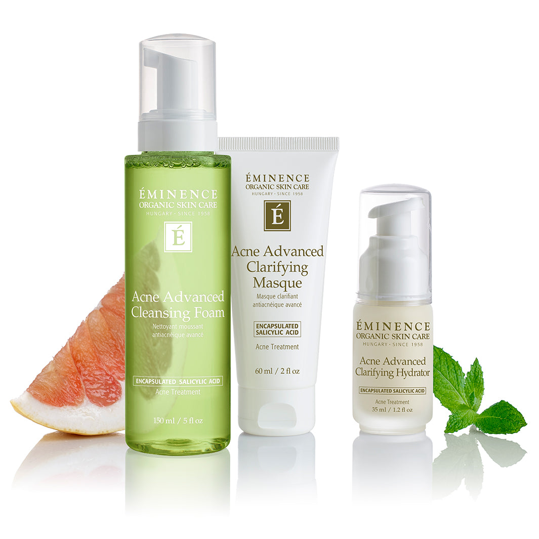 Eminence Organics Acne Advanced Clarifying Hydrator - Oil-Free Moisturizer for Acne-Prone Skin | Reduces Breakouts & Blemishes | Perfect for Daily Skincare Routine & Post-Treatment Care