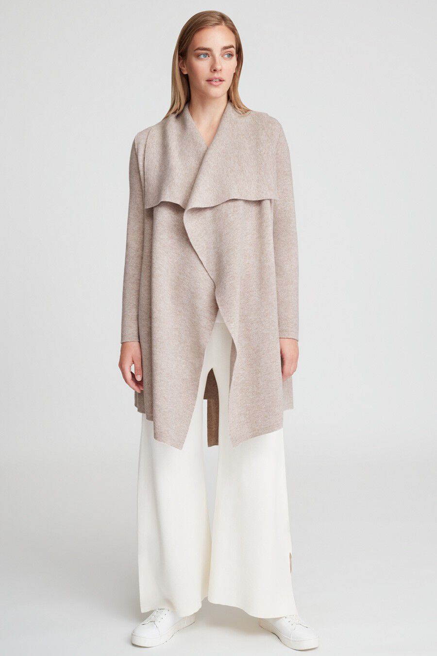 Luxury Wool Cashmere Short Wrap Coat for Women - Soft & Warm Winter Outerwear - Perfect for Office, Date Night & Casual Outings