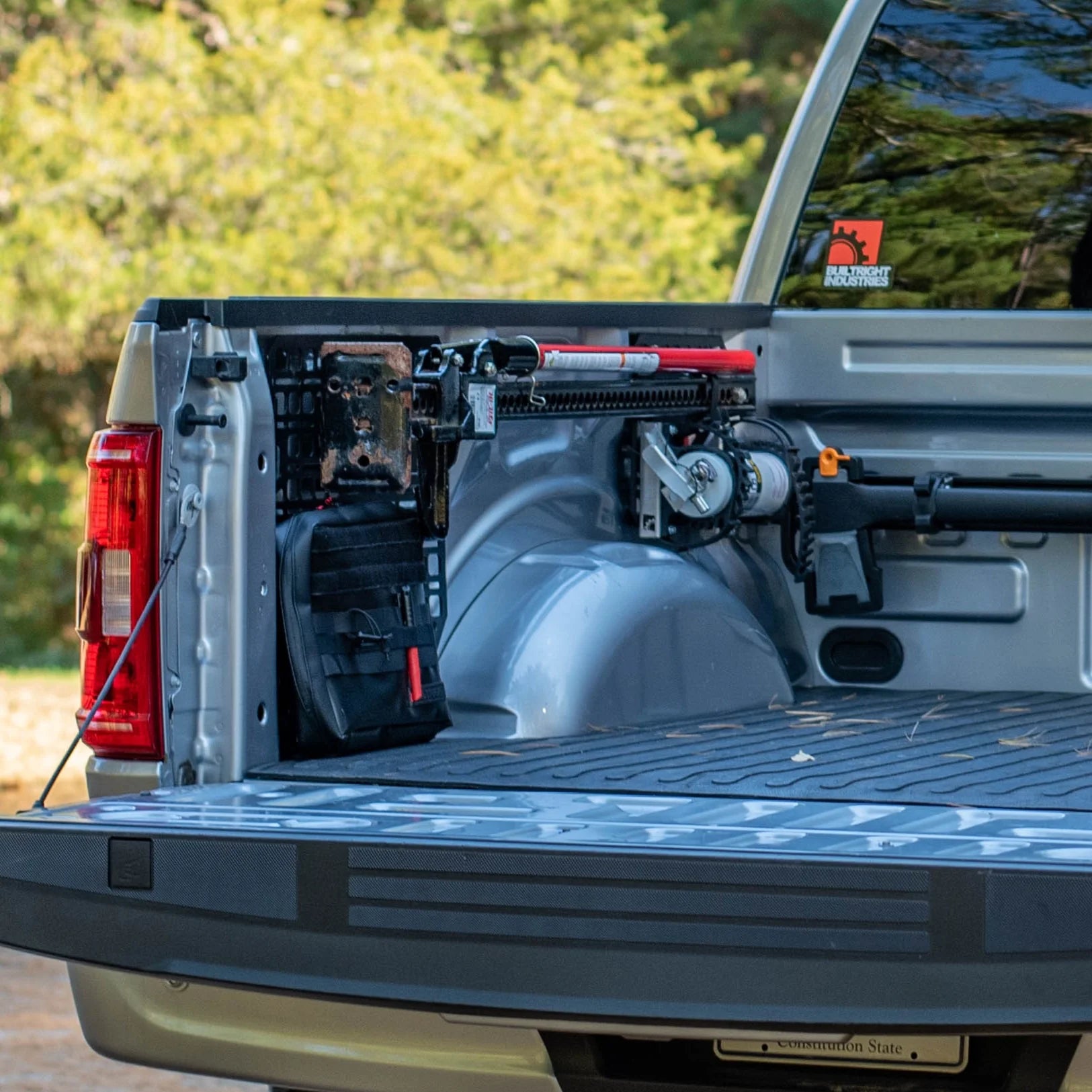24+ F150 Bedside Rack Molle Panel Systems - Heavy Duty Truck Accessories for Off-Road & Overlanding Gear Organization