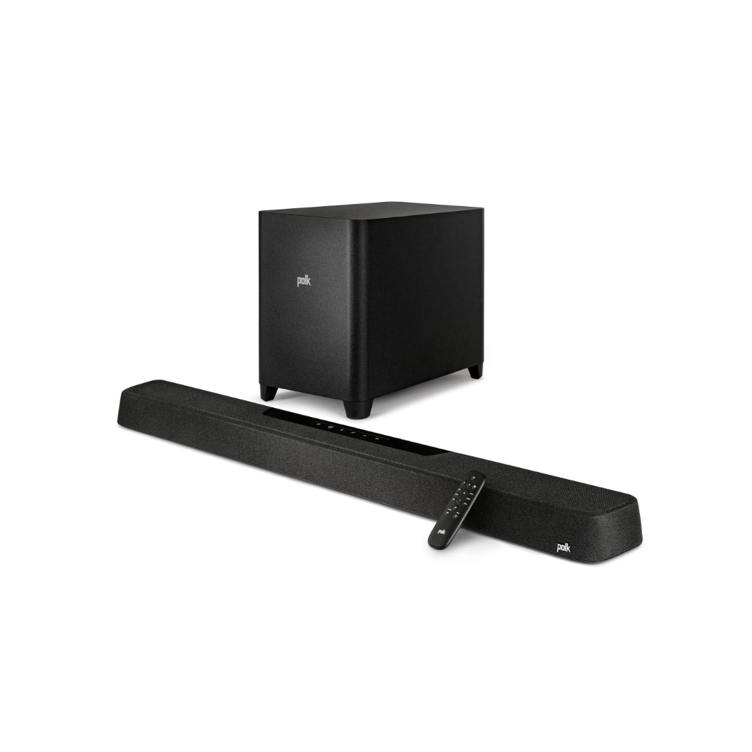 Polk MagniFi Max AX Sound Bar with Wireless Subwoofer - Premium Home Theater Audio System for Movies, Music & Gaming - Perfect for Living Room & Entertainment Spaces