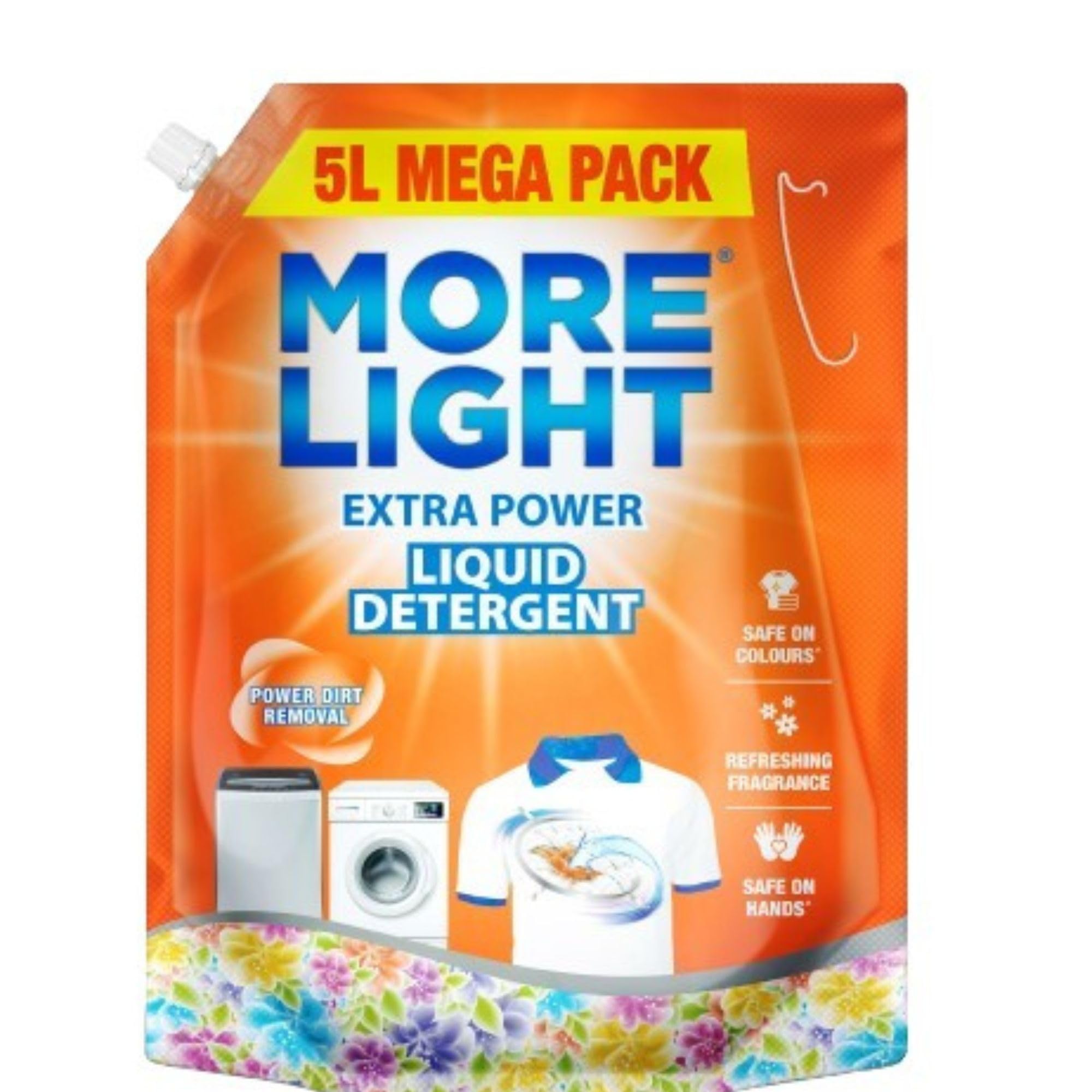 MR WHITE Super Saver Pack: 10kg Detergent Powder & 5L Liquid Detergent (2-Pack) - Heavy Duty Laundry Cleaning for Family, Commercial Use & Large Loads