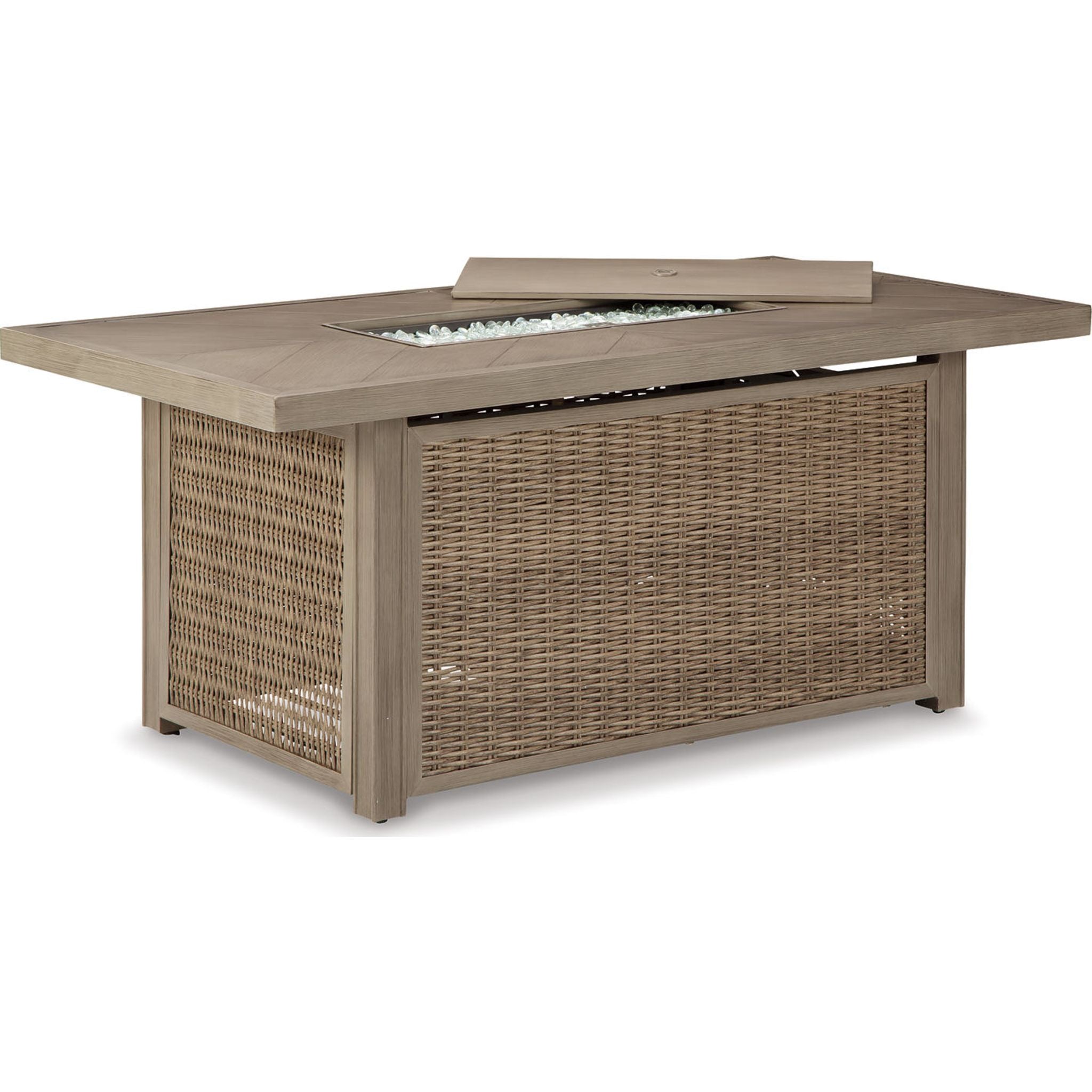 Beachcroft 4-Piece Outdoor Patio Furniture Set - Waterproof Wicker Rattan Sofa with Cushions, Beige - Perfect for Backyard, Garden, Poolside & Terrace Relaxation