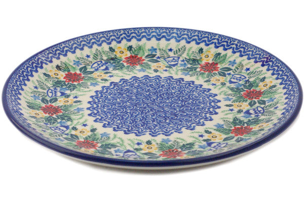10-Piece Dinner Plate Set - Elegant Bells Are Ringing Design - Perfect for Holiday Dinners, Family Gatherings & Special Occasions